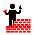 Stavební práce - logo